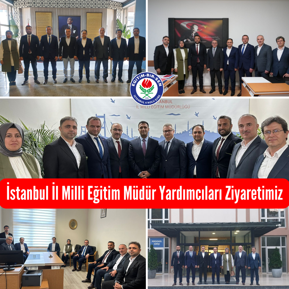 İstanbul İl Milli Eğitim Müdür Yardımcıları Ziyaretimiz